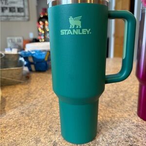 Stanley 40oz Green Travel Tumbler